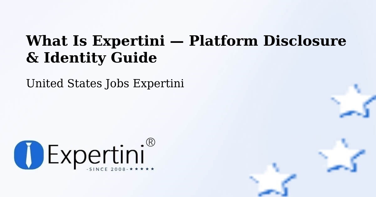 What Is Expertini — Platform Disclosure & Identity Guide – Wright